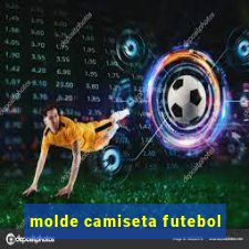 molde camiseta futebol